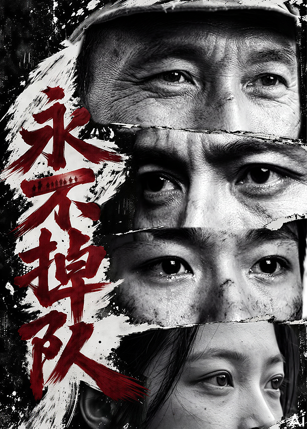 永不掉队高清海报