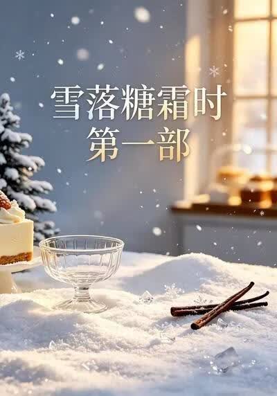 雪落糖霜时第一部高清海报