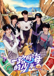 一路向海的少年高清海报