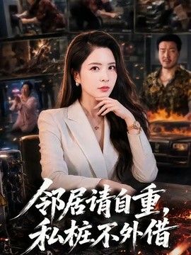邻居请自重，私桩不外借高清海报