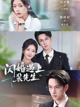 闪婚遇上裴先生高清海报