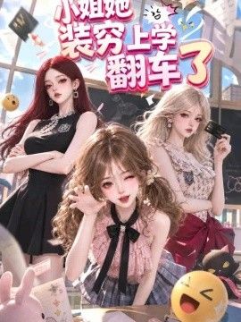 小姐她装穷上学翻车了高清海报