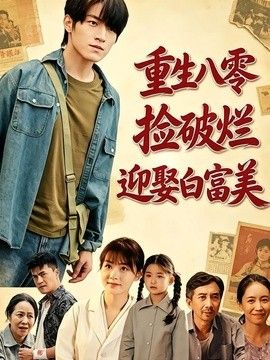 重生八零，捡破烂迎娶白富美高清海报