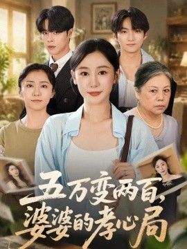 五万变两百，婆婆的孝心局高清海报